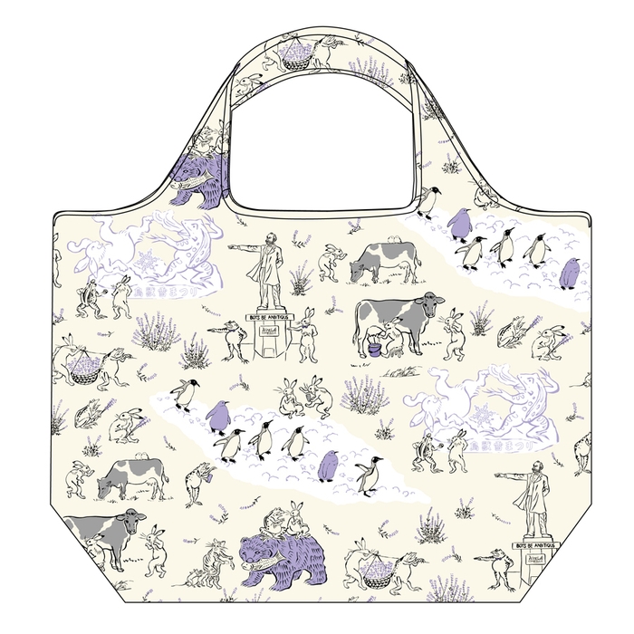 北海道×鳥獣戯画 エコバッグ