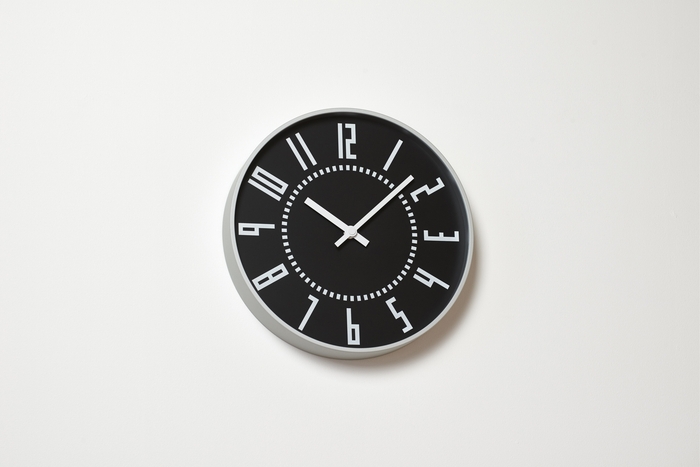 eki_clock 　ブラック
