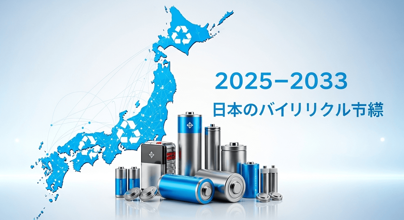 日本のバッテリーリサイクル市場