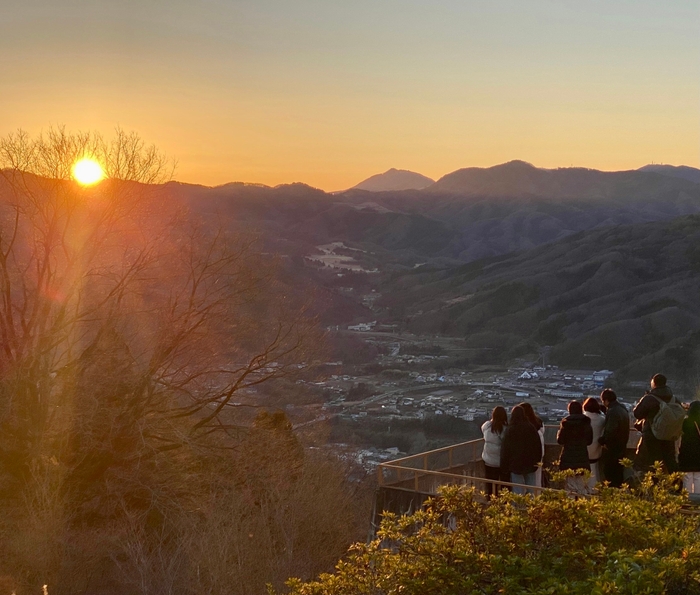 宝登山の初日の出　イメージ