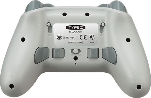 コントローラー本体背面