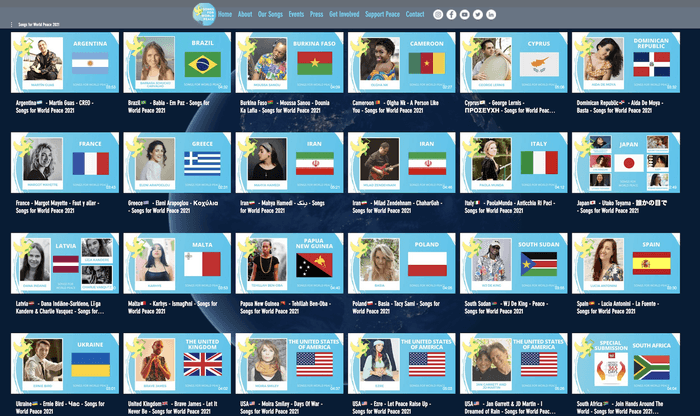 2021年リリース世界各国からの楽曲