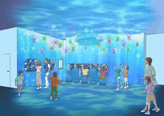 伊豆・三津シーパラダイスに癒やしの1LDK空間が誕生！ クラゲ展示コーナーが“ふわふわ”空間にリニューアル