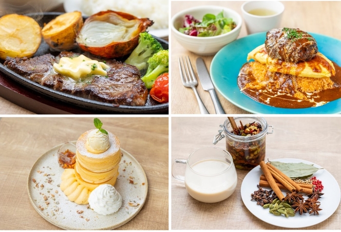 食べ応え満点!くるくるなるとのグリルメニュー!