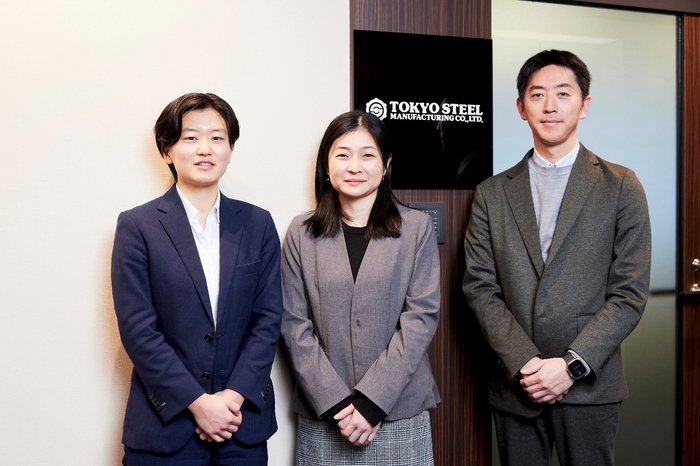 東京製鐵 倉掛氏、松並氏、酒井氏