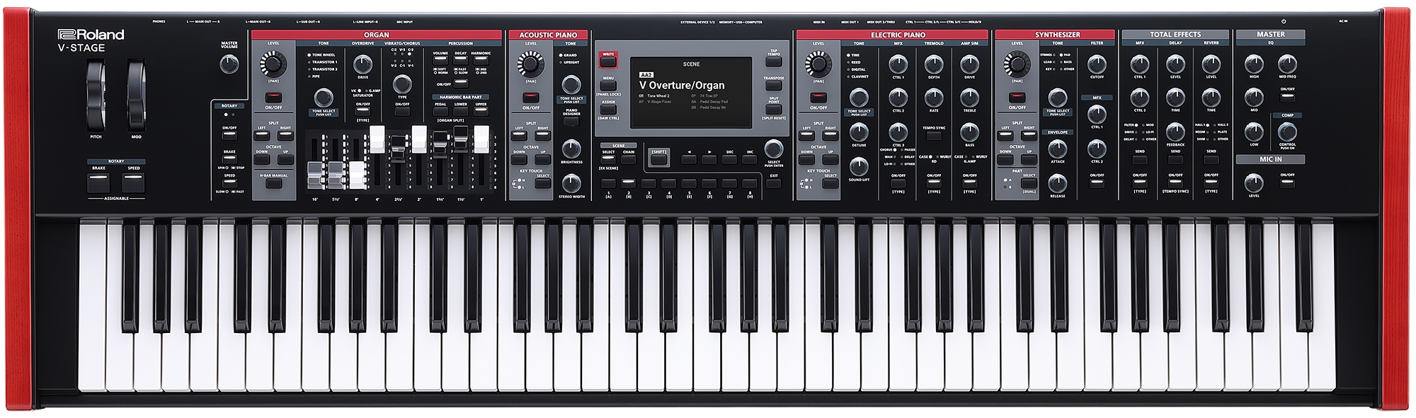 『V-STAGE 76』トップ・パネル