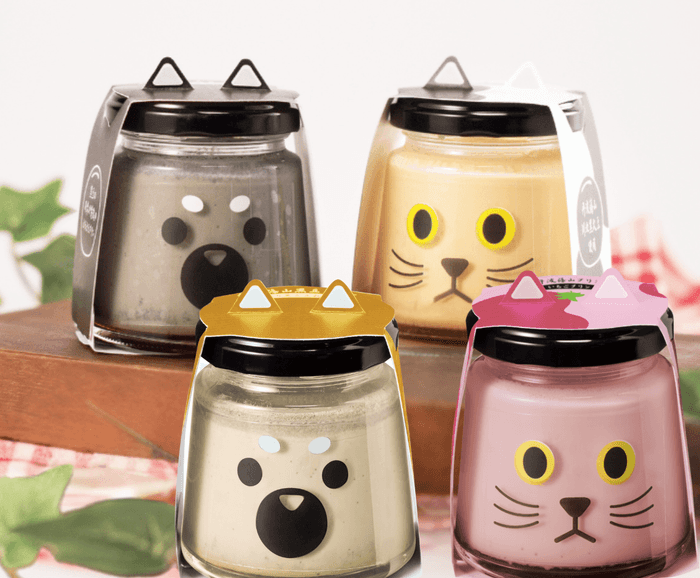 和み工房 上左:クロちゃん/上右:マメちゃん/下左:きなこちゃん/下右:いちごちゃん