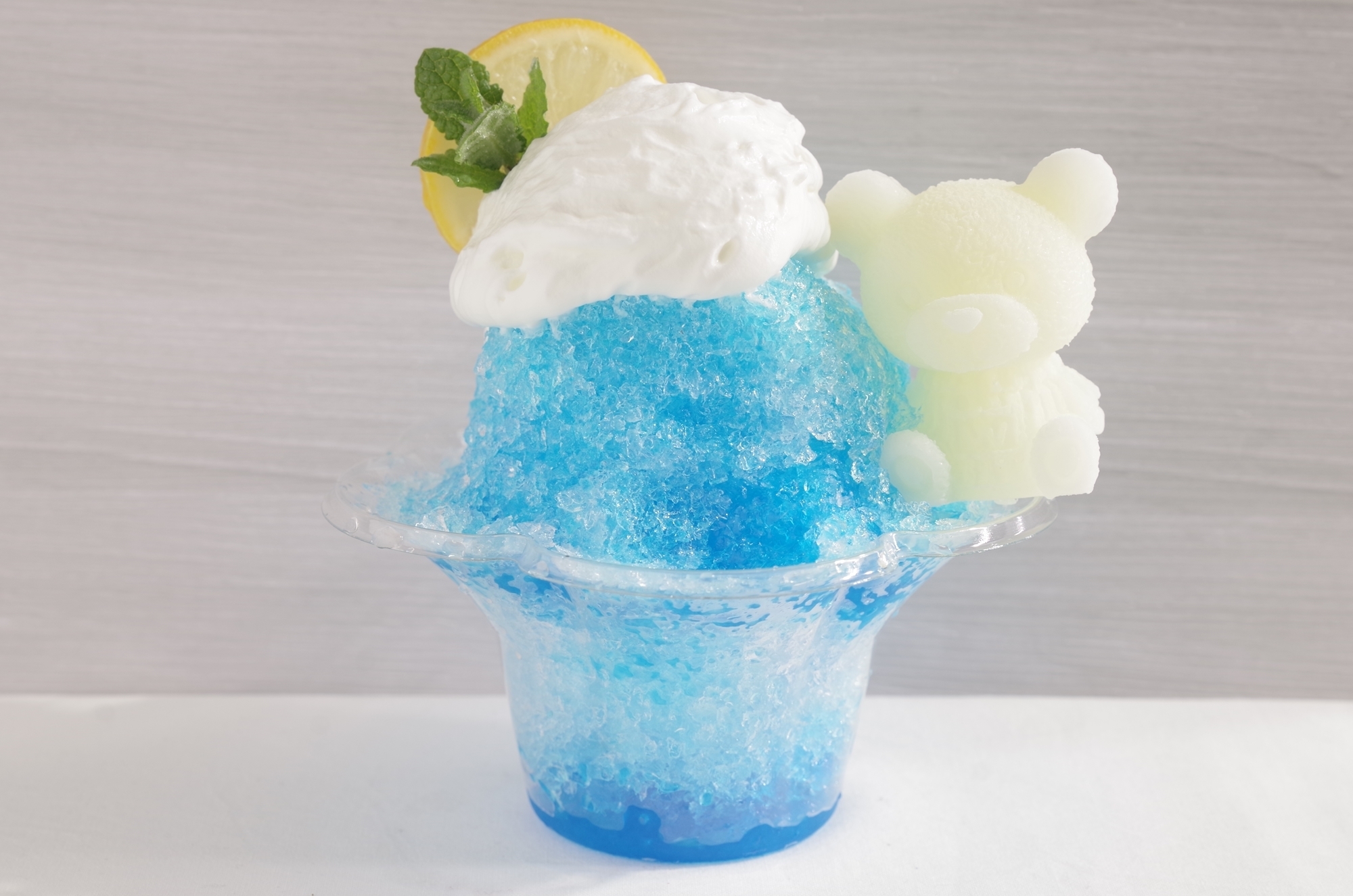 夏雲かき氷