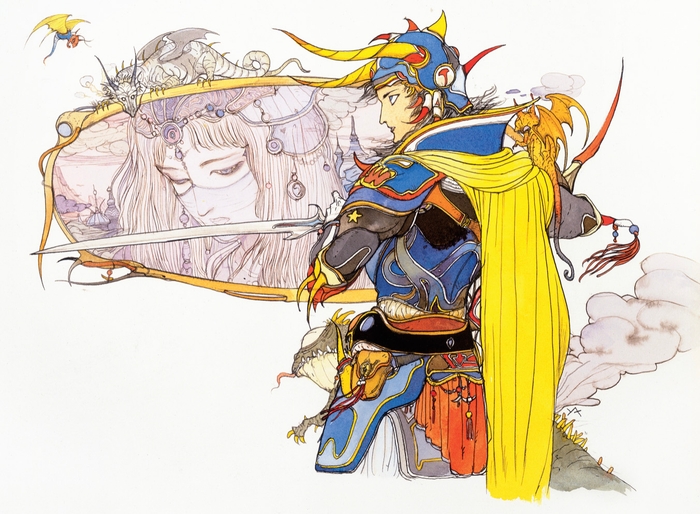 【FINAL FANTASY 王女と光の戦士】 ⓒ1987 SQUARE ENIX CO., LTD. All Rights Reserved.  IMAGE ILLUSTRATION:ⓒ1987 YOSHITAKA AMANO