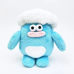 ホイッピアンドラッピがついにぬいぐるみになりました。このなんとも言えない表情にきっとくすっと笑ってしまいます。