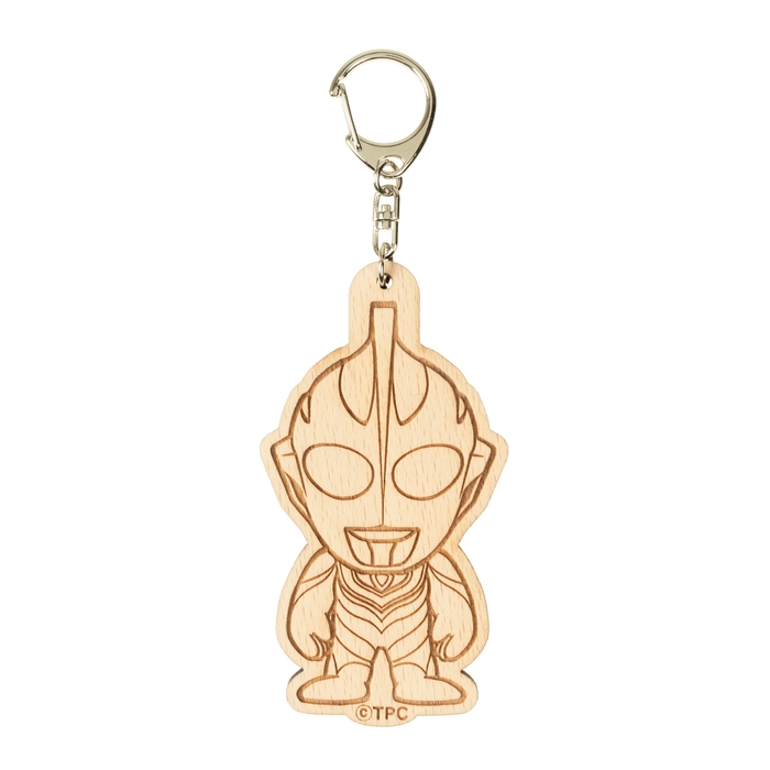 05 ウルトラヒーローズ木製キーホルダー ウルトラマンガイア