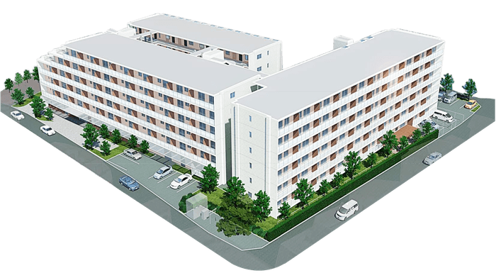 「フロール元住吉」完成予想CG