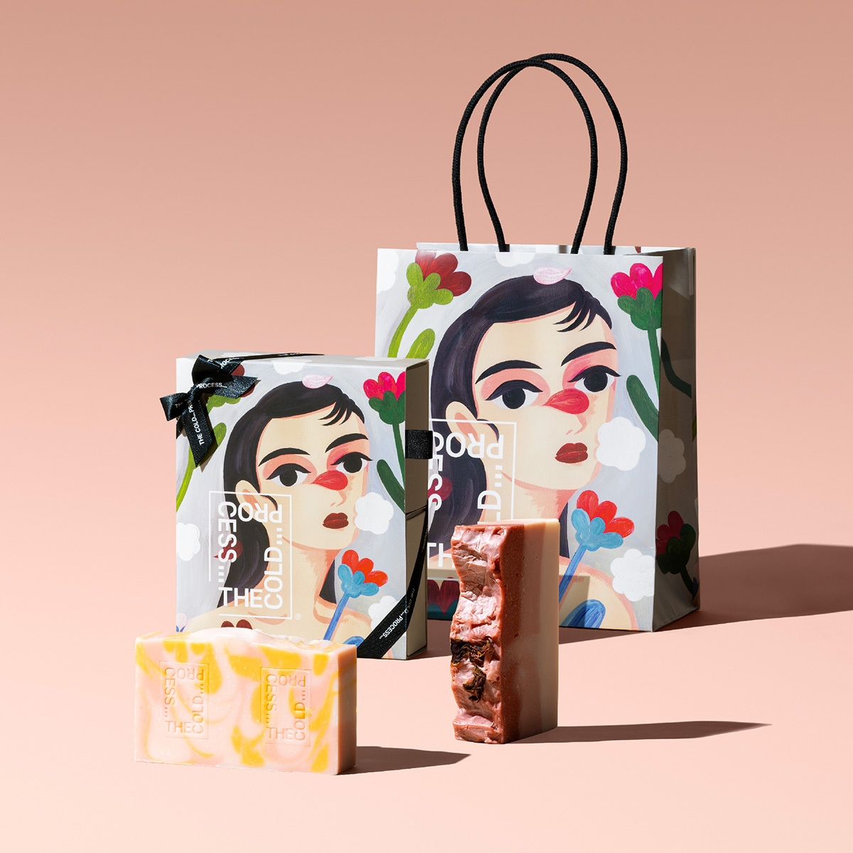 ウィンターギフト(ダマスクローズ&ツバキ)