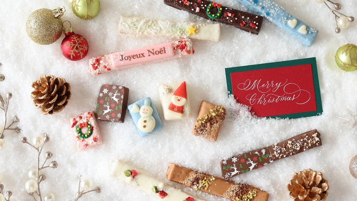 クリスマスモチーフの限定チョコレート菓子