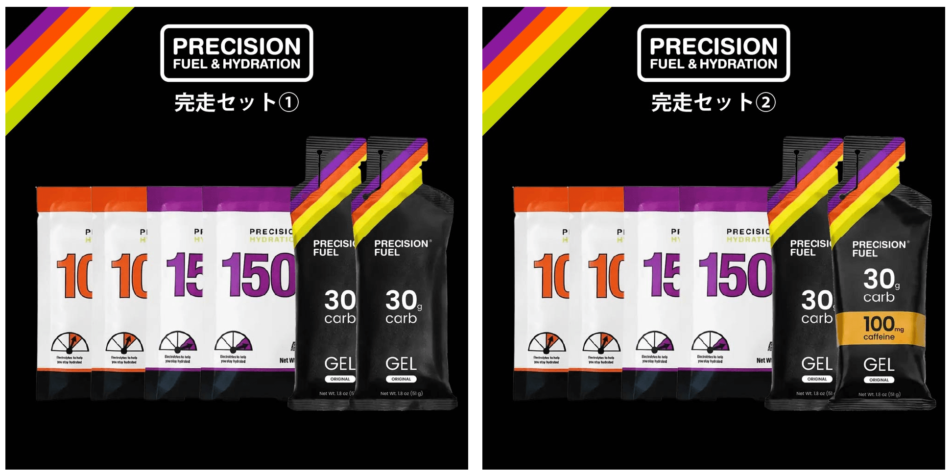 Precision Fuel &  Hydration(プレシジョン)マラソン完走セット