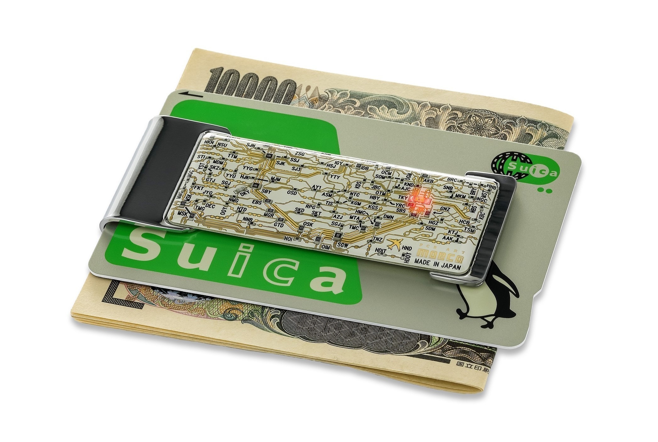 ICカードクリップ 東京回路線図 白