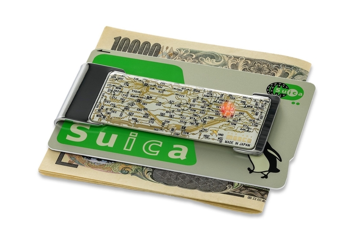 ICカードクリップ 東京回路線図 白