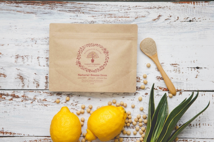 まめ鉄配合の商品例:レピールオーガニックス