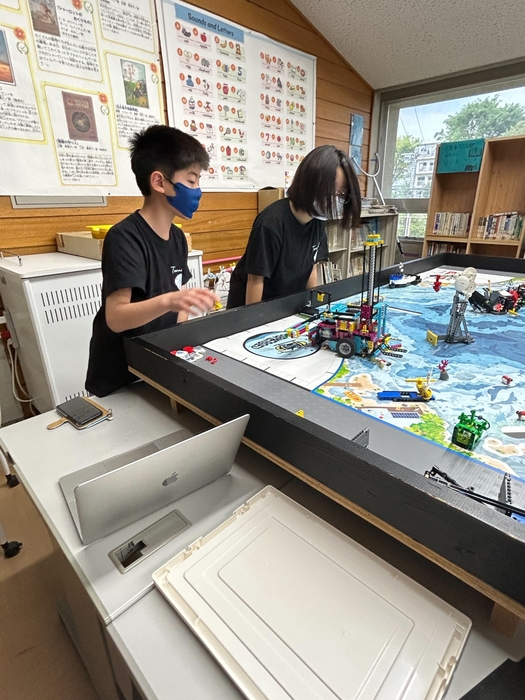 世界大会に向けた練習の様子(1)