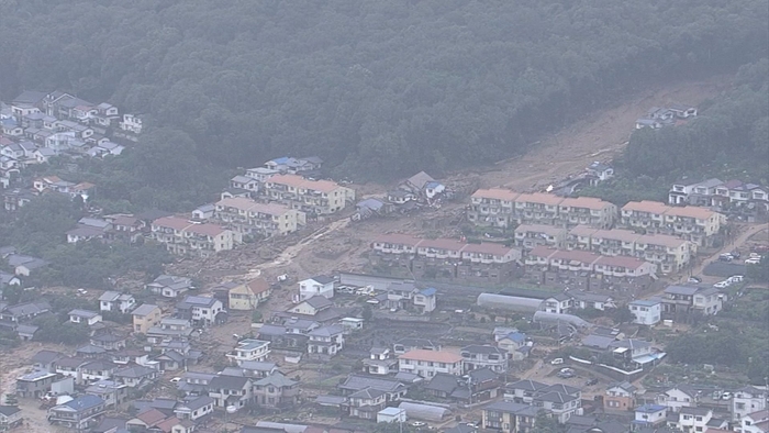 広島市安佐南区の被災地 2014年
