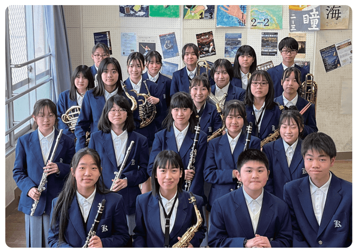 MOMOテラス_10周年_京都市立春日丘中学校_吹奏楽部_奏で～る