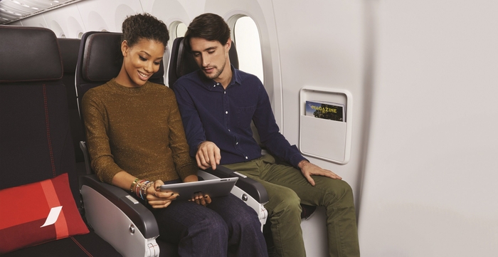 ボーイング787エコノミークラス