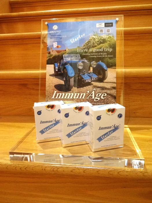 「Immun'Age」のディスプレイ