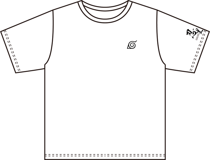 ▲SHINOBIZATO+ うずまき家紋Tシャツ