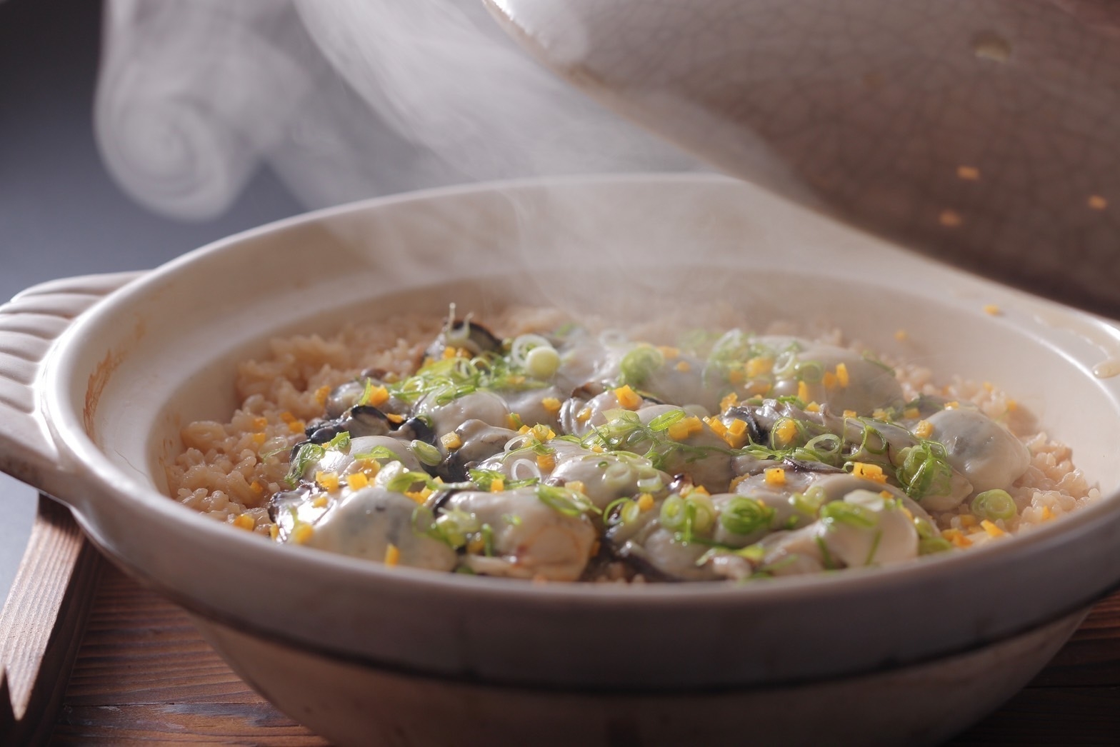 <オプション>牡蠣の土鍋ご飯