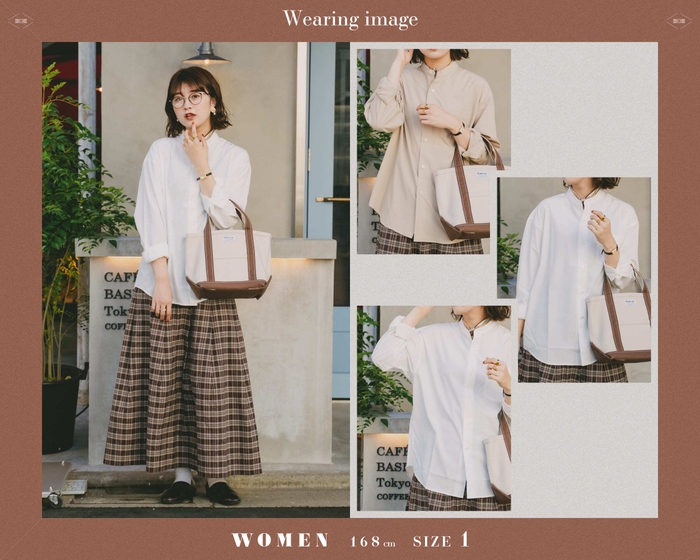 #-15 2way detachable collar shirt (White)