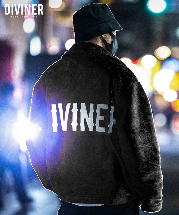 Classic Back Logo Fur Jacket(ブラック)