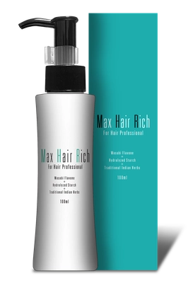塗るだけで、美髪をサポートする「MAX Hair Rich」を11月1日発売！