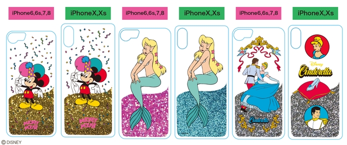 グリッターiPhoneケース