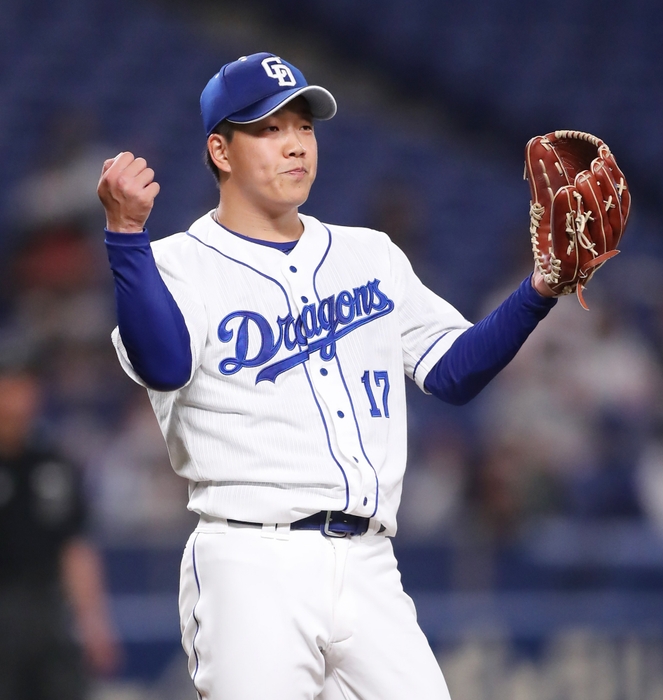 中日・柳 裕也投手