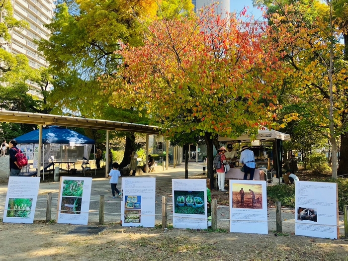 環境保全活動パネル展示