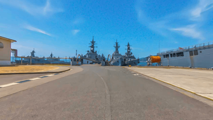 海上自衛隊 呉基地係船堀地区