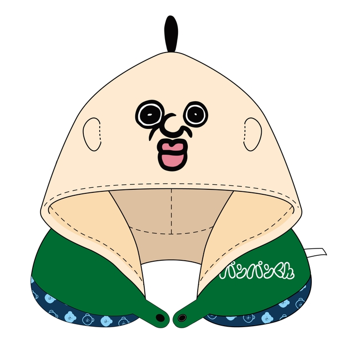 ネックピロー パンパンくん 各2,198円
