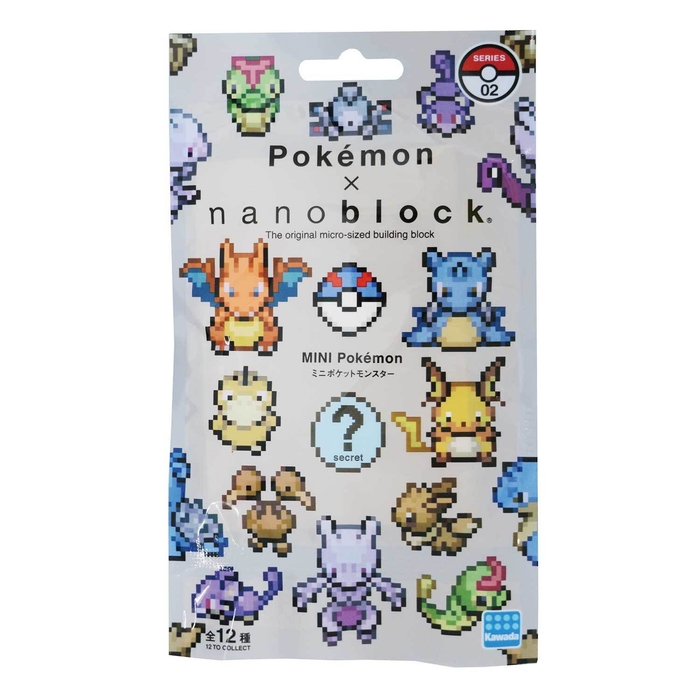 nanoblock(R)ミニポケモンシリーズ02 パッケージ