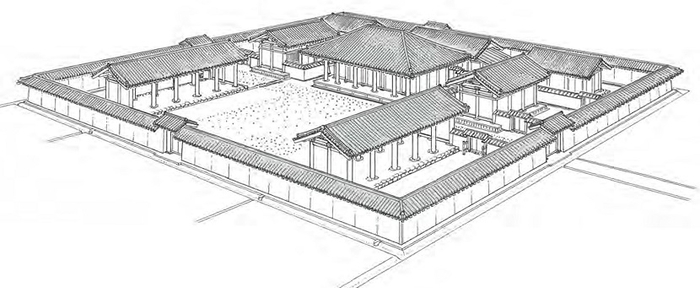 兵部省の復元図(参考文献より)