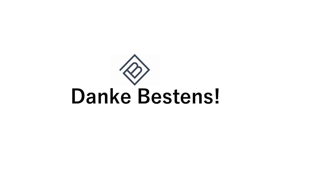 Danke Bestens! ロゴ
