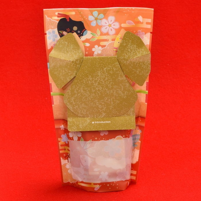 【後ろ】かりんとう 単衣(干支柄)