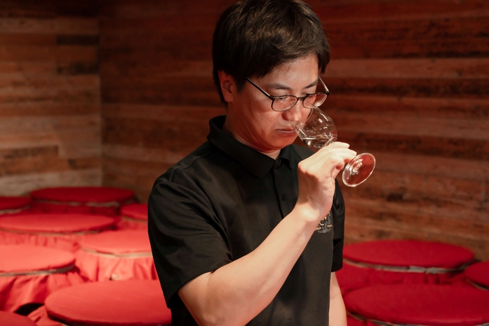 瑞泉酒造 伊藝 壱明さん(ブレンダー)