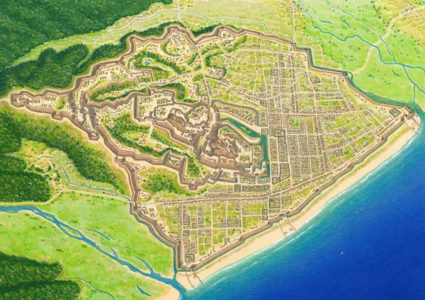 城郭文化の継承へ　 故・香川 元太郎 氏イラスト作品の貸出事業を開始