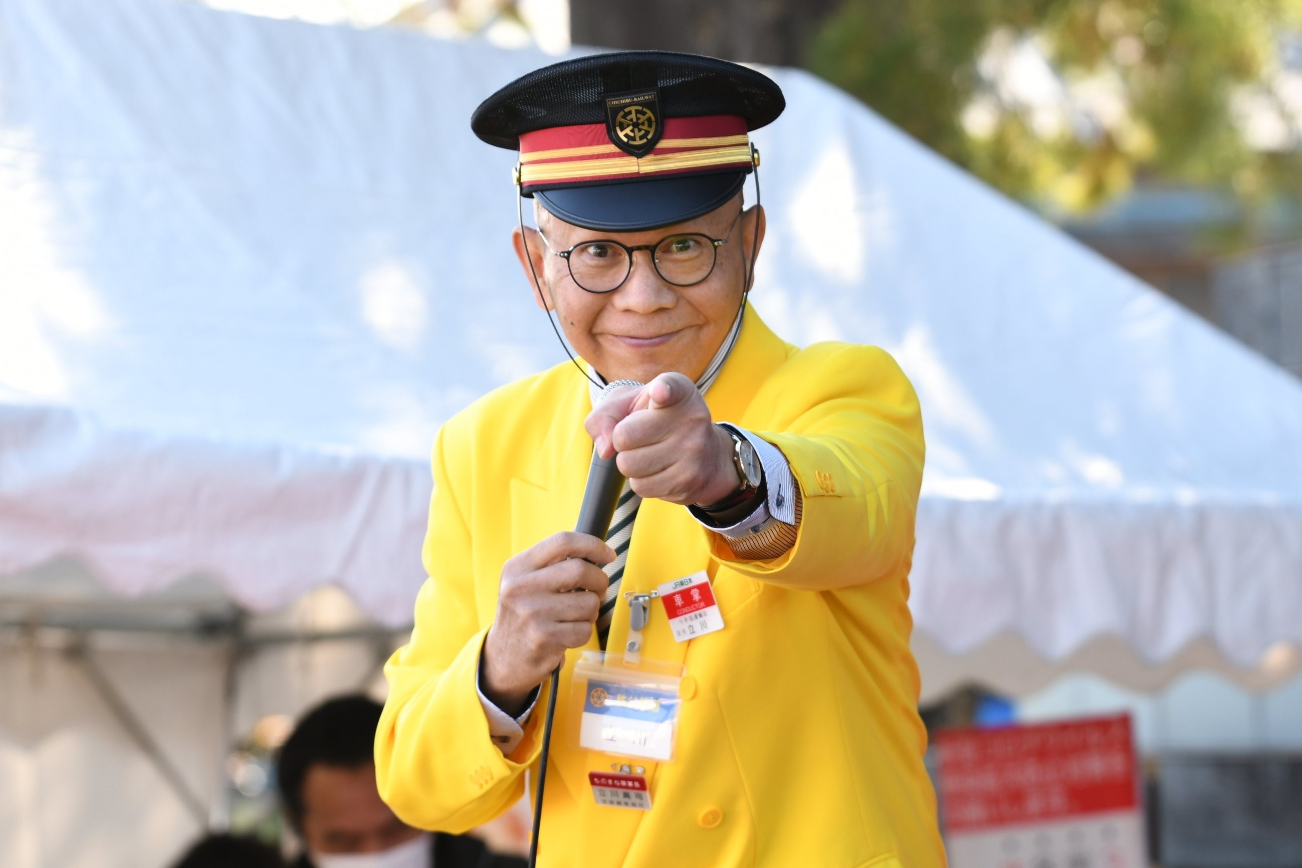 鉄道ものまね芸人 立川真司 イメージ