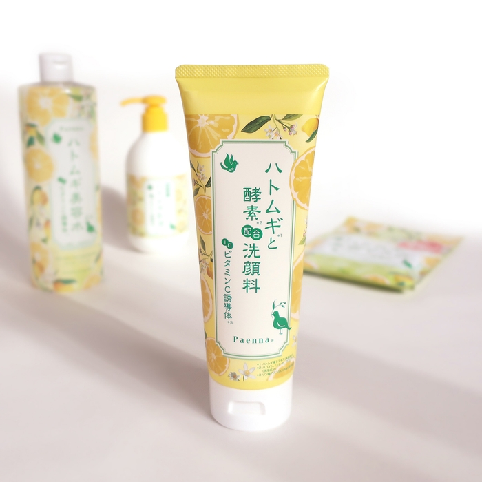 パエンナ ハトムギと酵素配合洗顔料 in ビタミンC誘導体