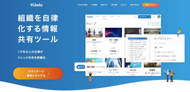 ナレッジ共有ツール「Kibela」に スタートアップ企業の皆様が無償で使える 「起業サポートプラン」を3月17日(月)より追加、提供開始