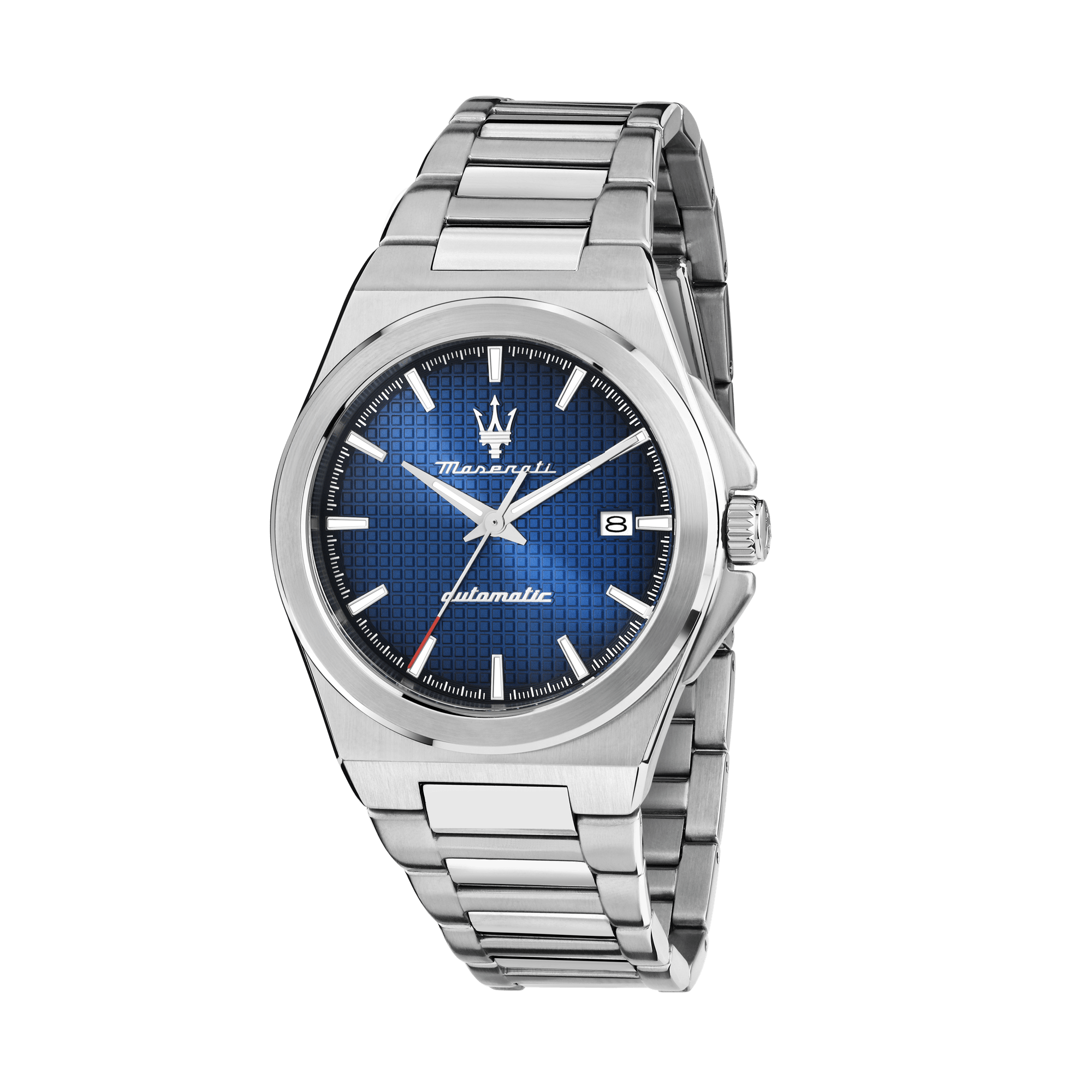 40MM AUTO 3H BLU DIA SS BR