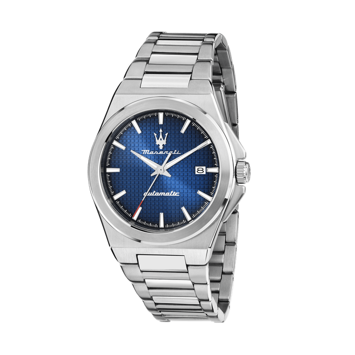 40MM AUTO 3H BLU DIA SS BR