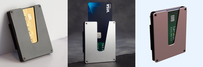 軽量であるにも関わらず耐久性を備えたアルミニウムは3色から選べます。