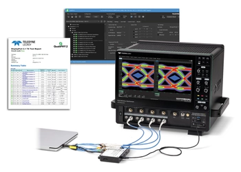 テレダイン・レクロイ、 DisplayPort(TM) 2.1 PHYコンプライアンステストおよび デバッグソリューションの第2世代を発表